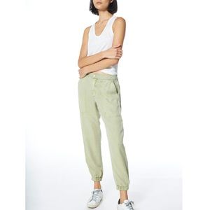 Young Fabulous & Broke Light Sage Green Track Joggers